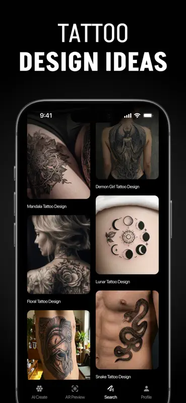 Tattoo AI - Tattoo Design screenshot 6 of 8