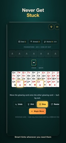 Forty Thieves Solitaire: Coach screenshot