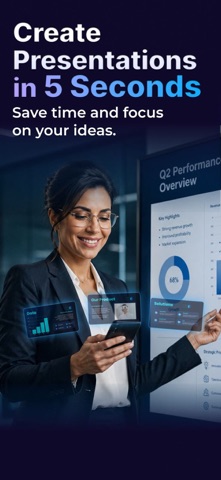 Slidesy: AI PPT Slides Maker Screenshot 1 of 8