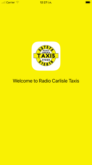 Radio Carlisle Taxis Screenshot