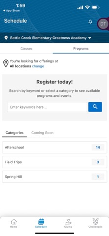 MyBGC–South Central Tennessee screenshot