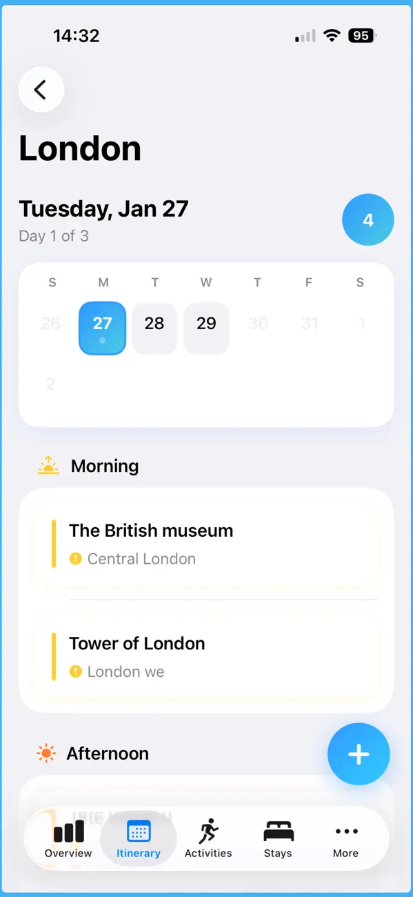 Screenshot #3 pour Trip plan