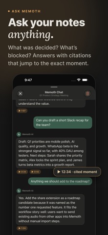 Memoth: AI Note Taker Screenshot 4 of 10