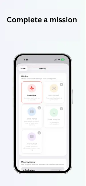 Lckd - Earn Your Screen Time screenshot 2