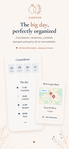 EverTied: Wedding Website Screenshot 2 of 8