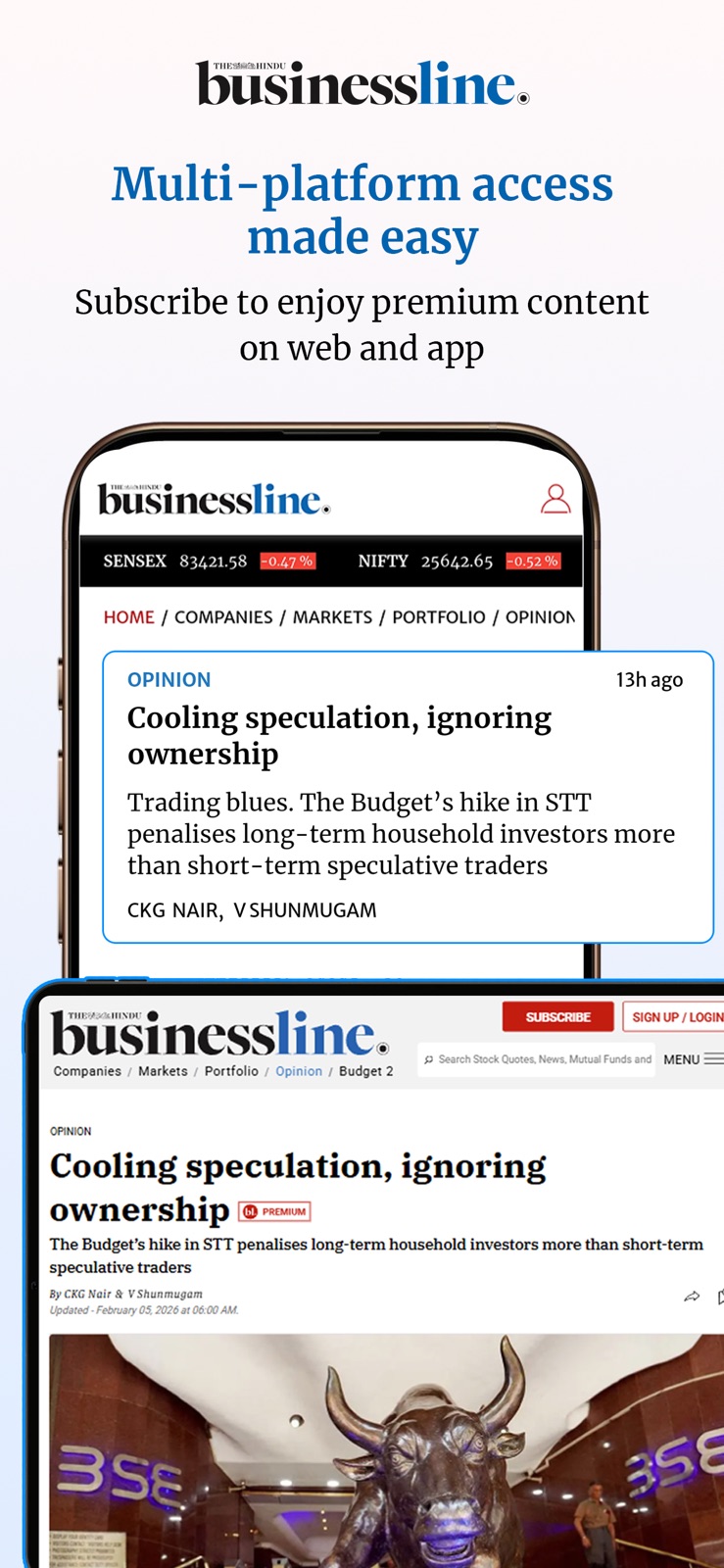 The Hindu Businessline News iphone screenshot 4