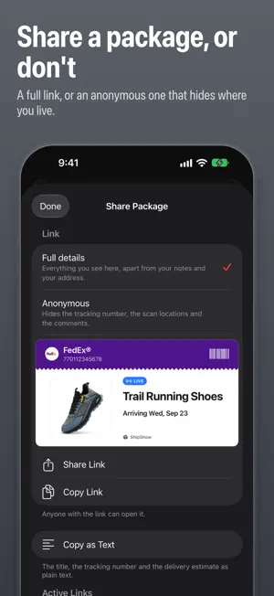 ShipShow Package Tracker screenshot 4