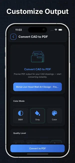 CAD Viewer & PDF Converter screenshot 2