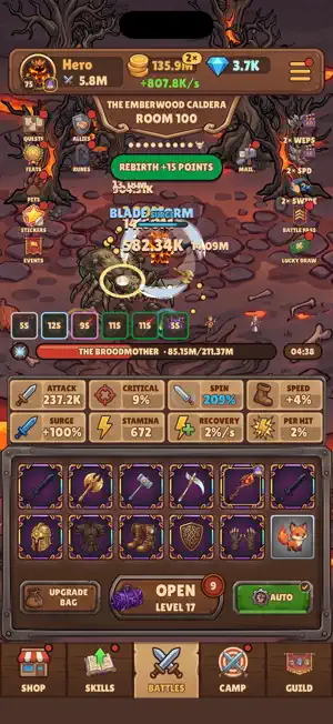 Dungeon Blade Idle screenshot 1