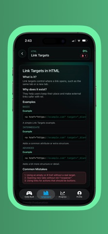 Learn to code with MasterOnce Screenshot 7 of 7