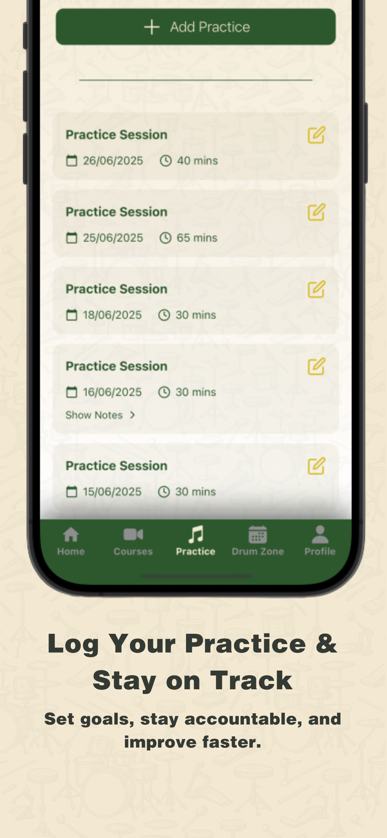 PDC - Drum Lessons & Practice