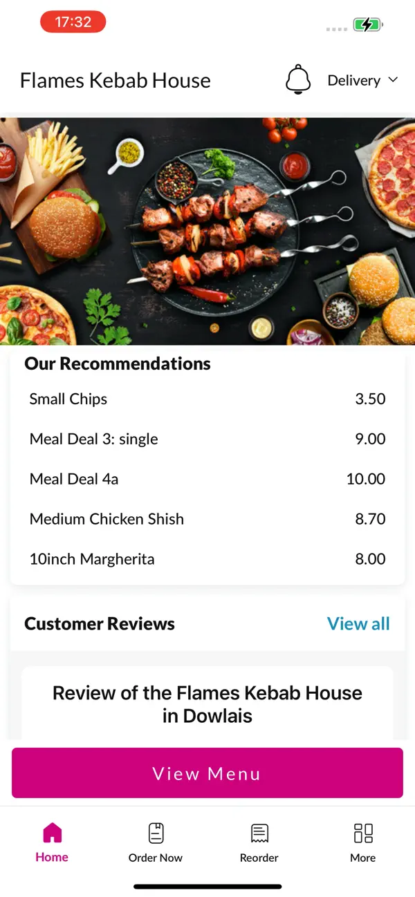 Screenshot #2 pour Flames Kebab House Dowlais
