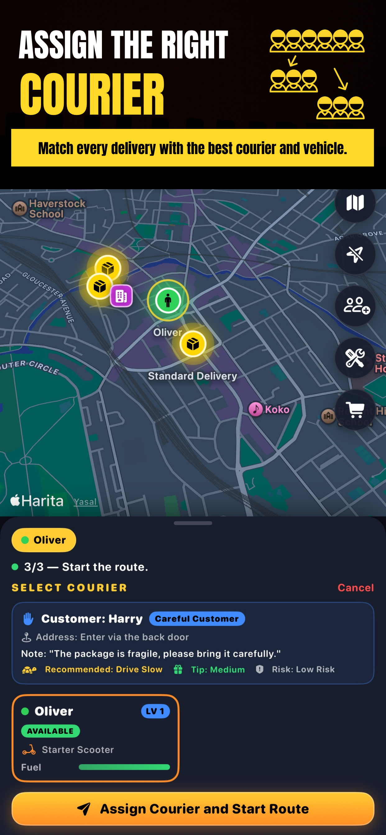 City Of Couriers 2: Tycoon screenshot 5