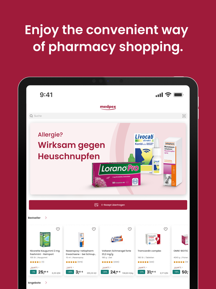 #3. medpex Apotheken Versand (iOS) De: Comventure GmbH