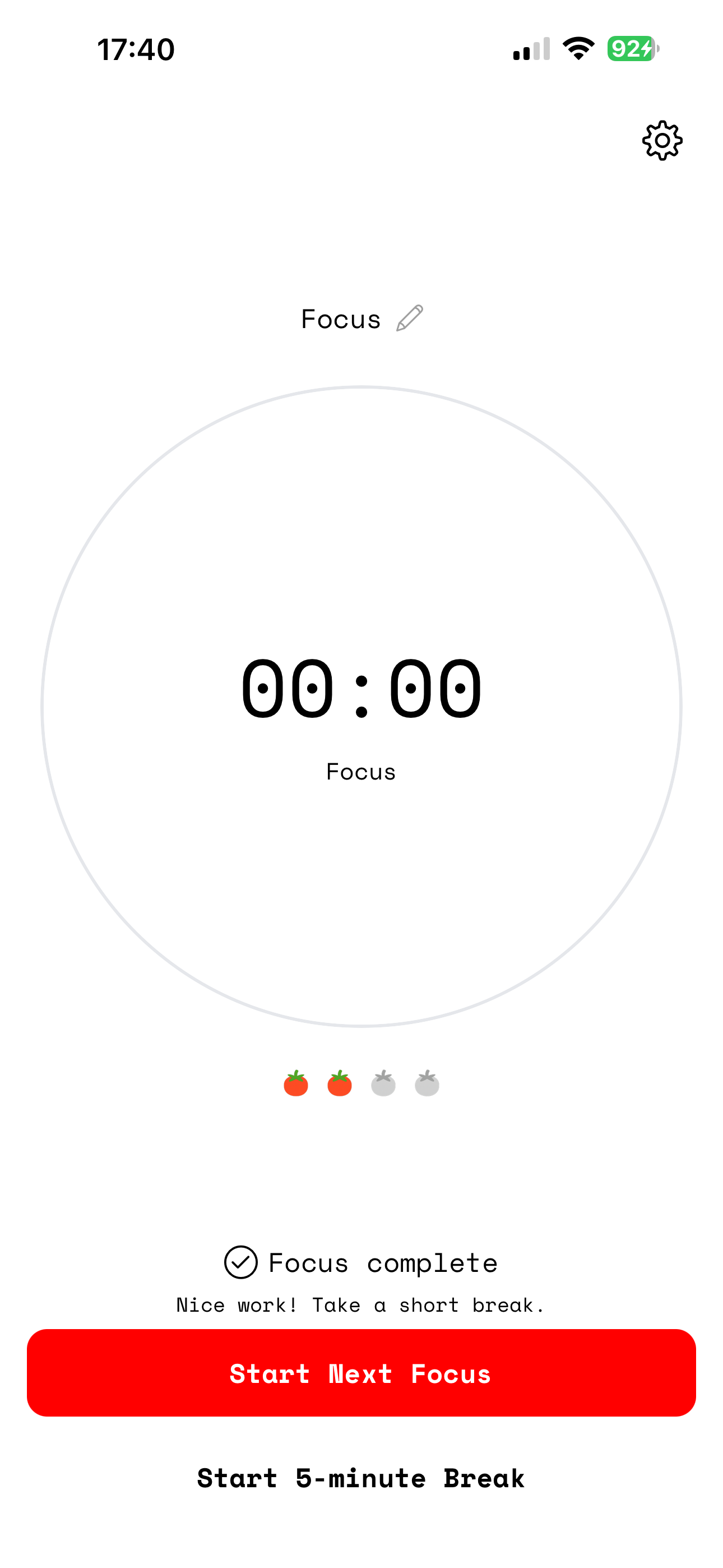 Pomodoro Classic: Focus Timer