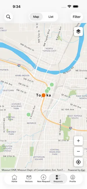 SeeClickFix Topeka screenshot 2