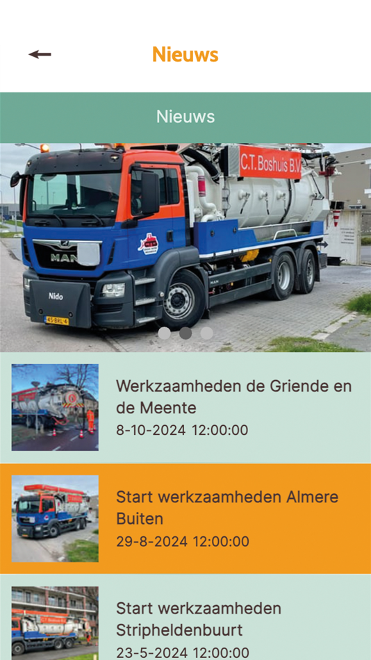 #4. Riolering Almere (iOS) Podle: Jos Scholman Infra B.V.