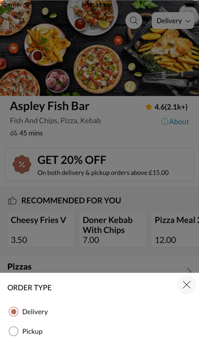 Aspley Fish Bar Screenshot