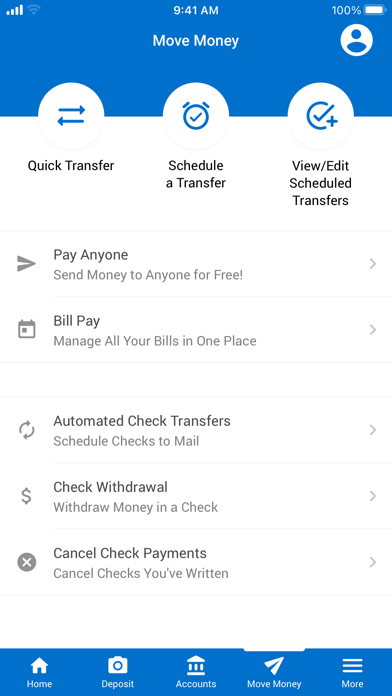 Lake Huron Credit Union Screenshot