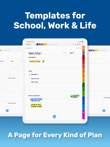Pencil Planner: PencilTime iPad screenshot
