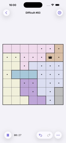 Queens: Logic Puzzles Screenshot 3 of 4