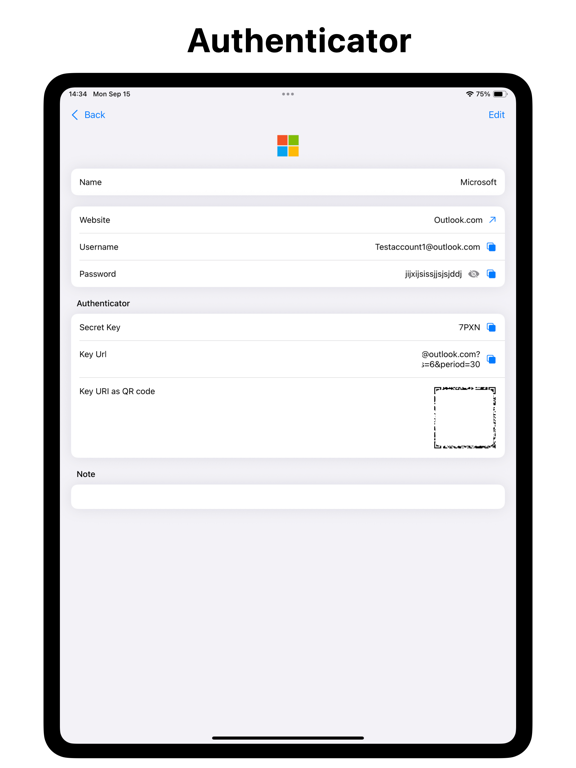 Screenshot #6 pour Authenticator ℠