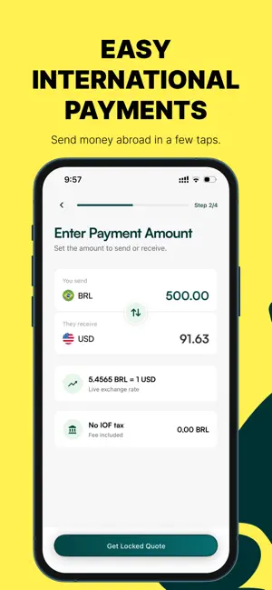 Crebit: Fast Global Payments screenshot 2