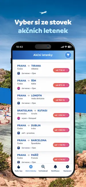 Zaletsi.cz – letenky a zájezdy screenshot 3