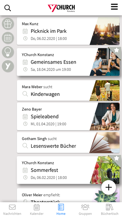 YChurch Konstanz Screenshot