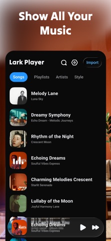 Lark Player: Offline Music iPhone screenshot