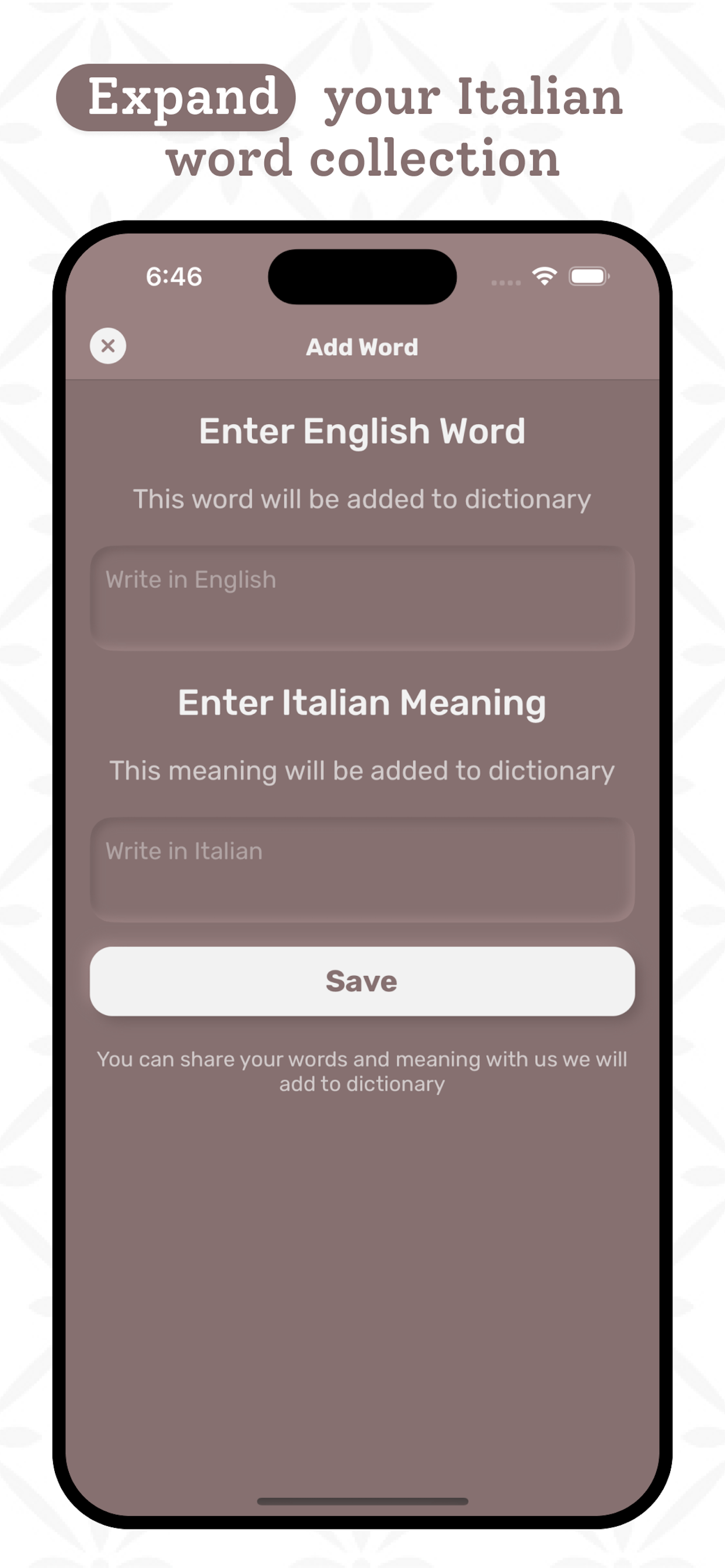 Italian Dictionary & Translate