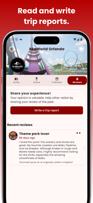 Park Trips - Theme Park Guide Screenshot 4 of 5