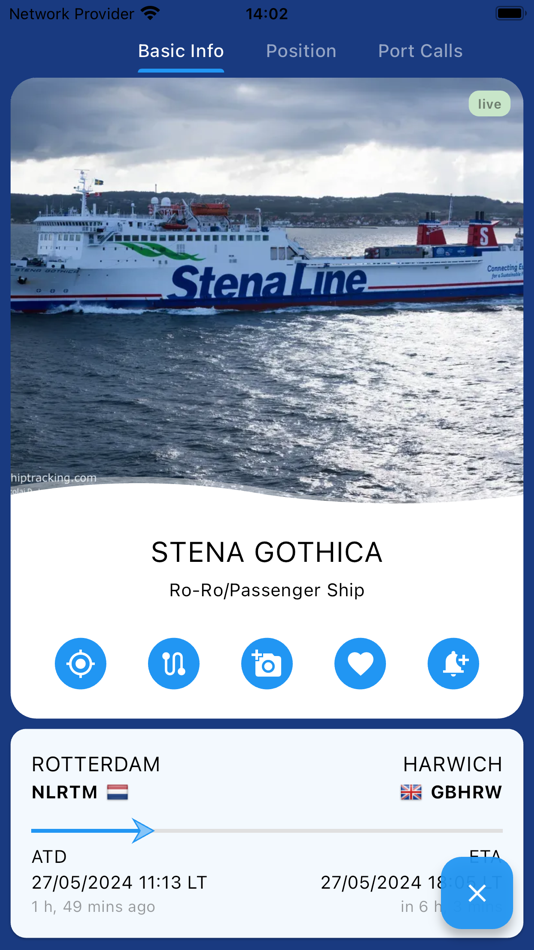 #3. MyShipTracking (iOS) By: Nativity