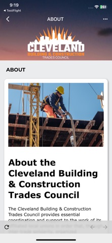 Cleveland Building Trades Screenshot 3 of 4