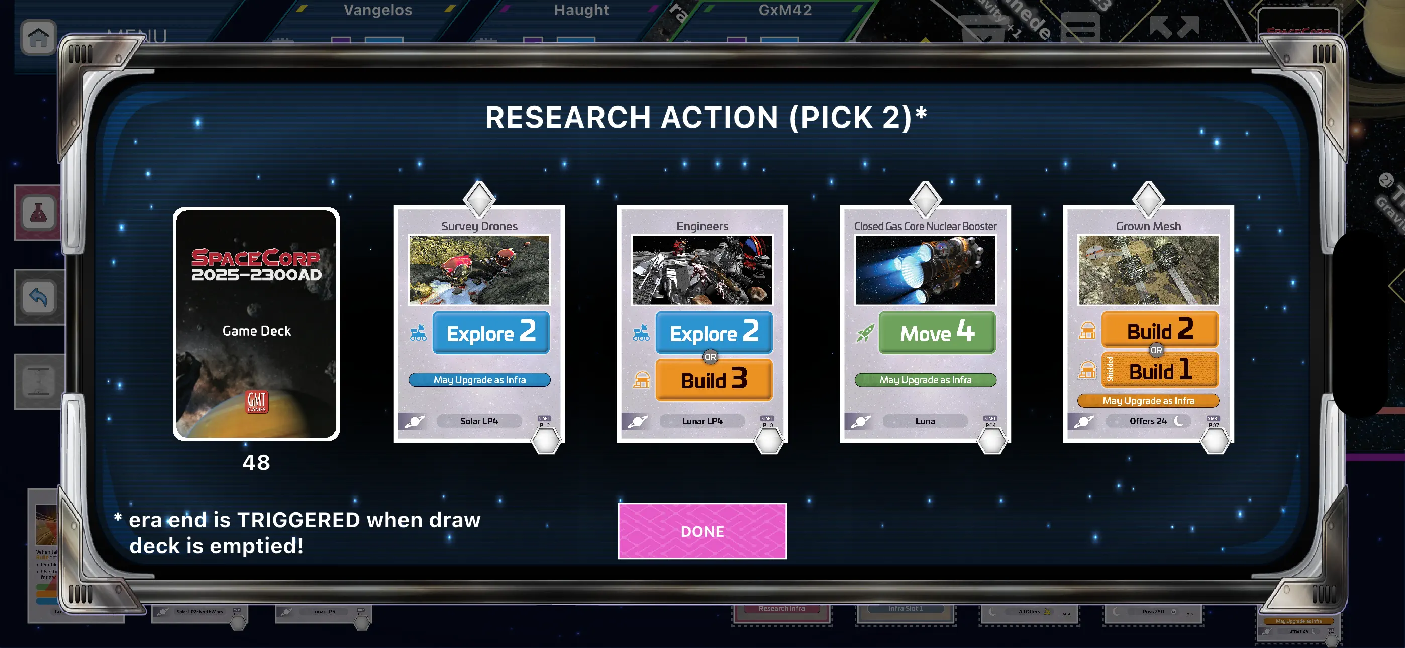 #9. SpaceCorp (iOS) By: Logix Interactive LLC