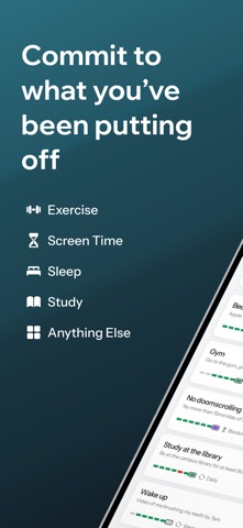 Commit: Goal Contracts Screenshot 1 of 8
