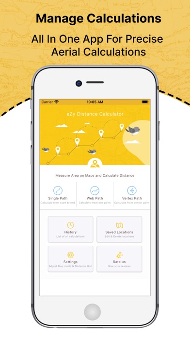eZy Distance Calculator Screenshot