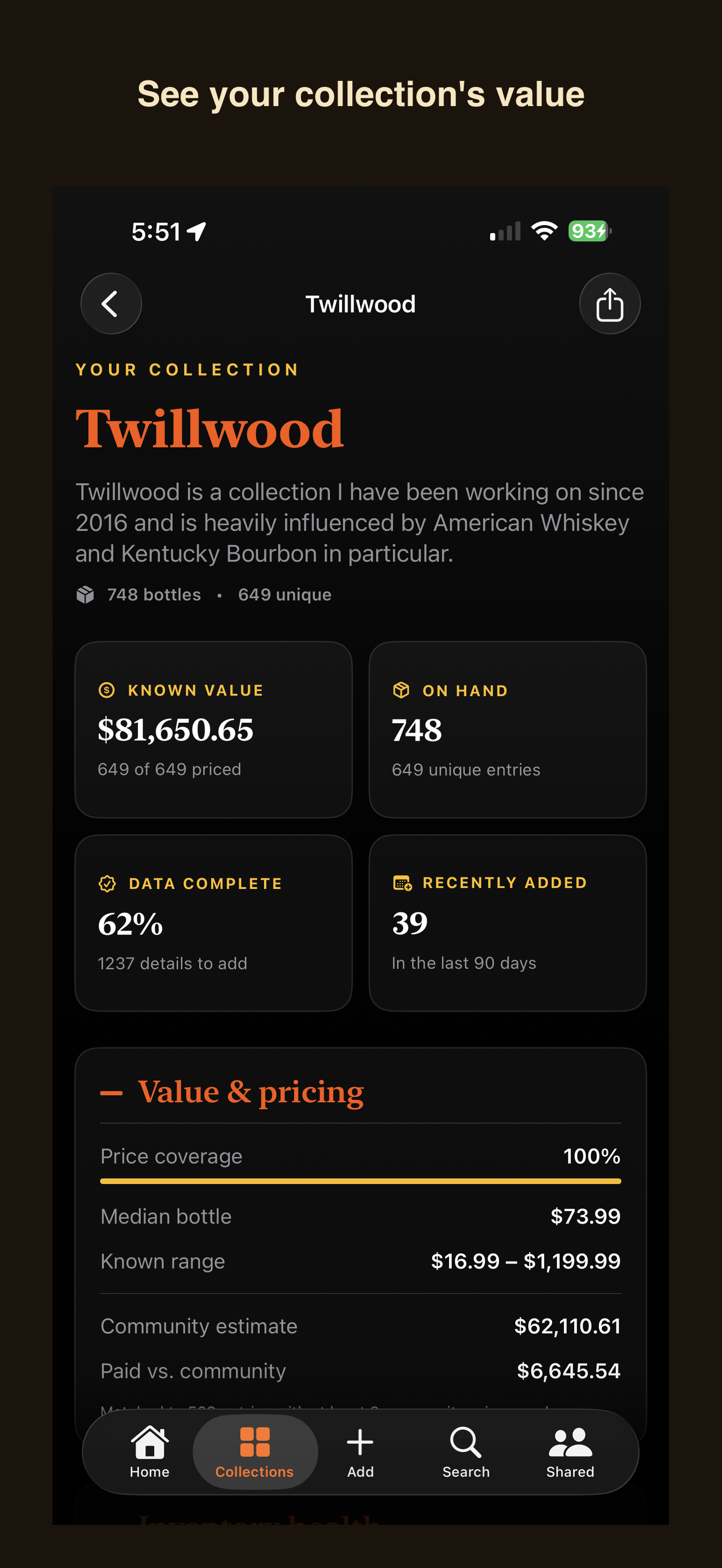 WhiskeyMate: Collect & Track screenshot 3