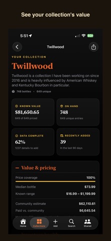 WhiskeyMate: Collect & Track Screenshot 3 of 7
