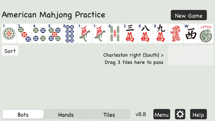 American Mahjong Practice