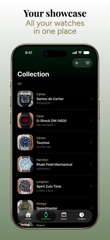 Wristo: Watch Collection iPhone screenshot