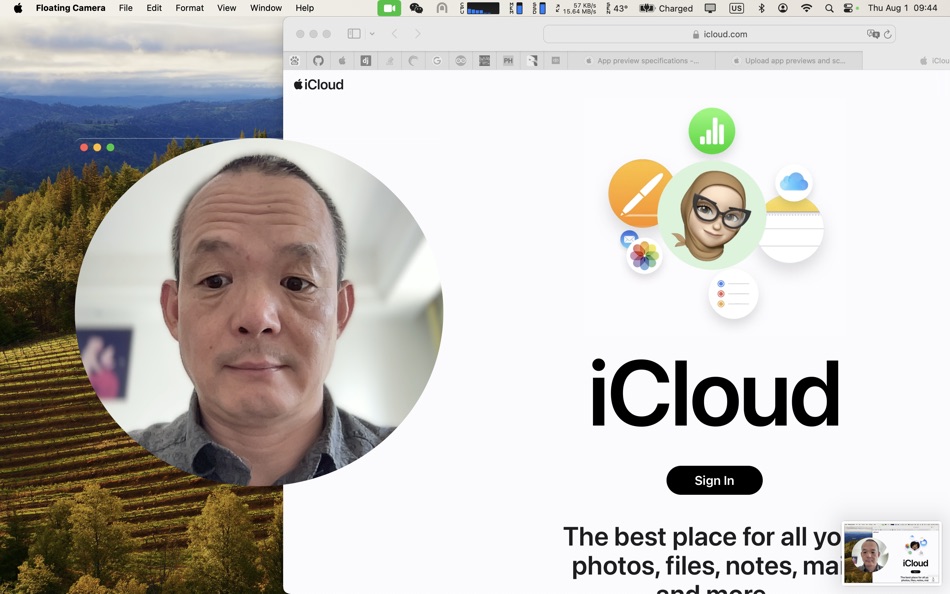 #2. Floating Camera (macOS) โดย: 韩 明洁