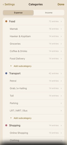 RichAuntie: Expense Tracker Screenshot 6 of 6