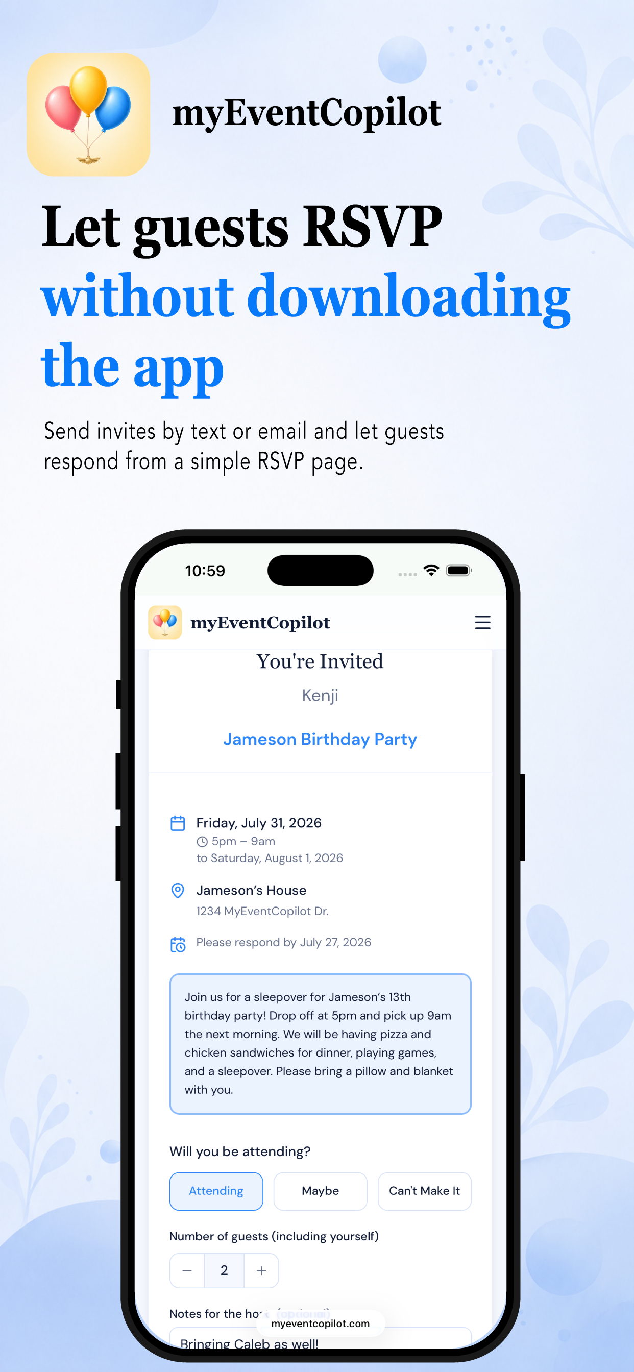 myEventCopilot