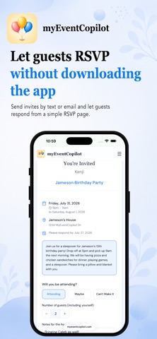 myEventCopilot Screenshot 6 of 7