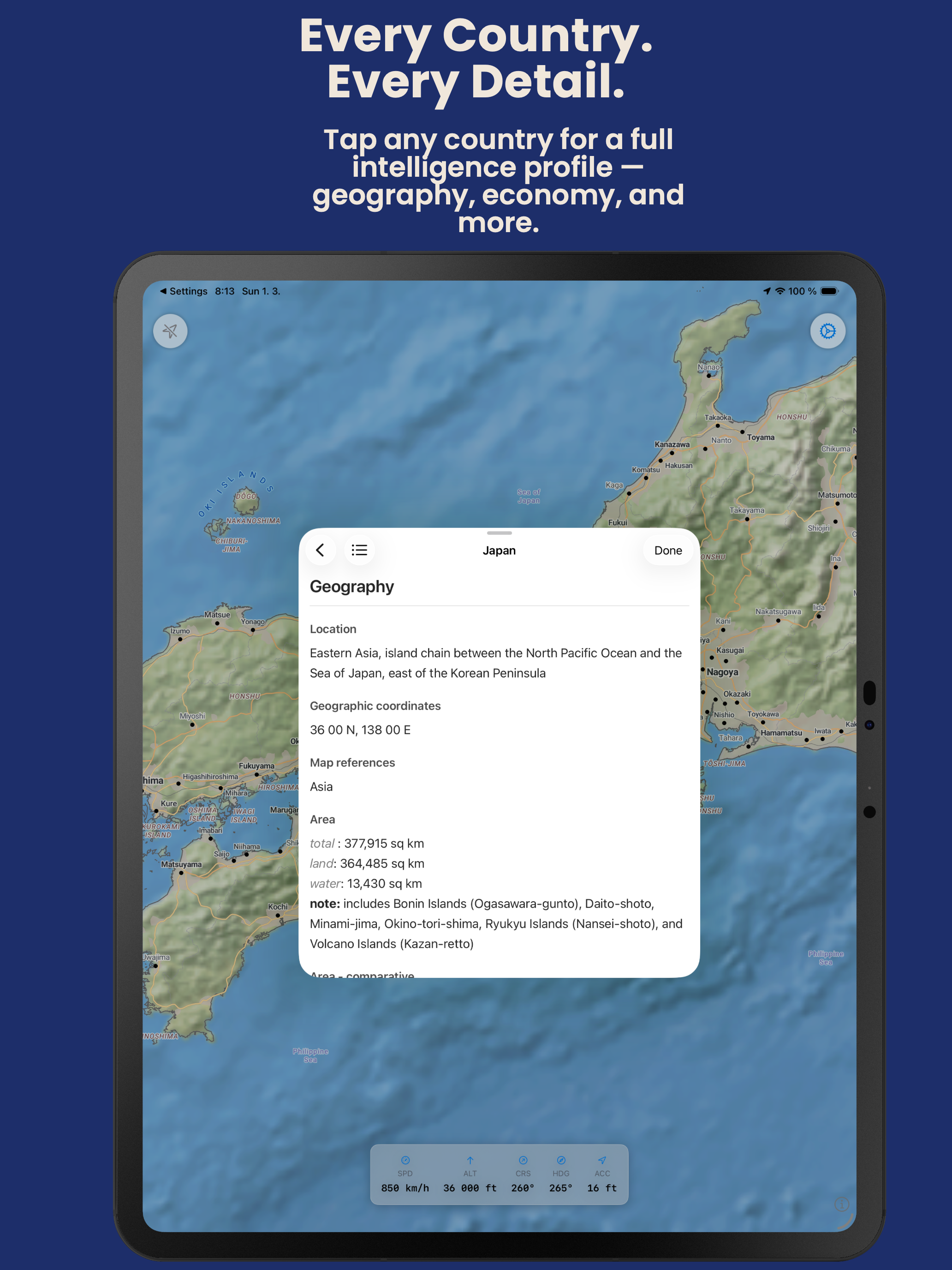 Atlo — Offline World Atlas screenshot 8