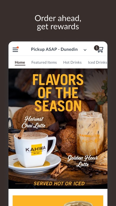 Screenshot #1 pour Kahwa Coffee