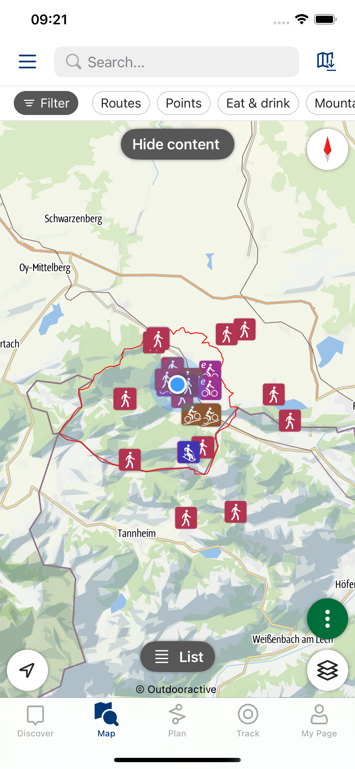 Pfronten Outdoor App screenshot 3