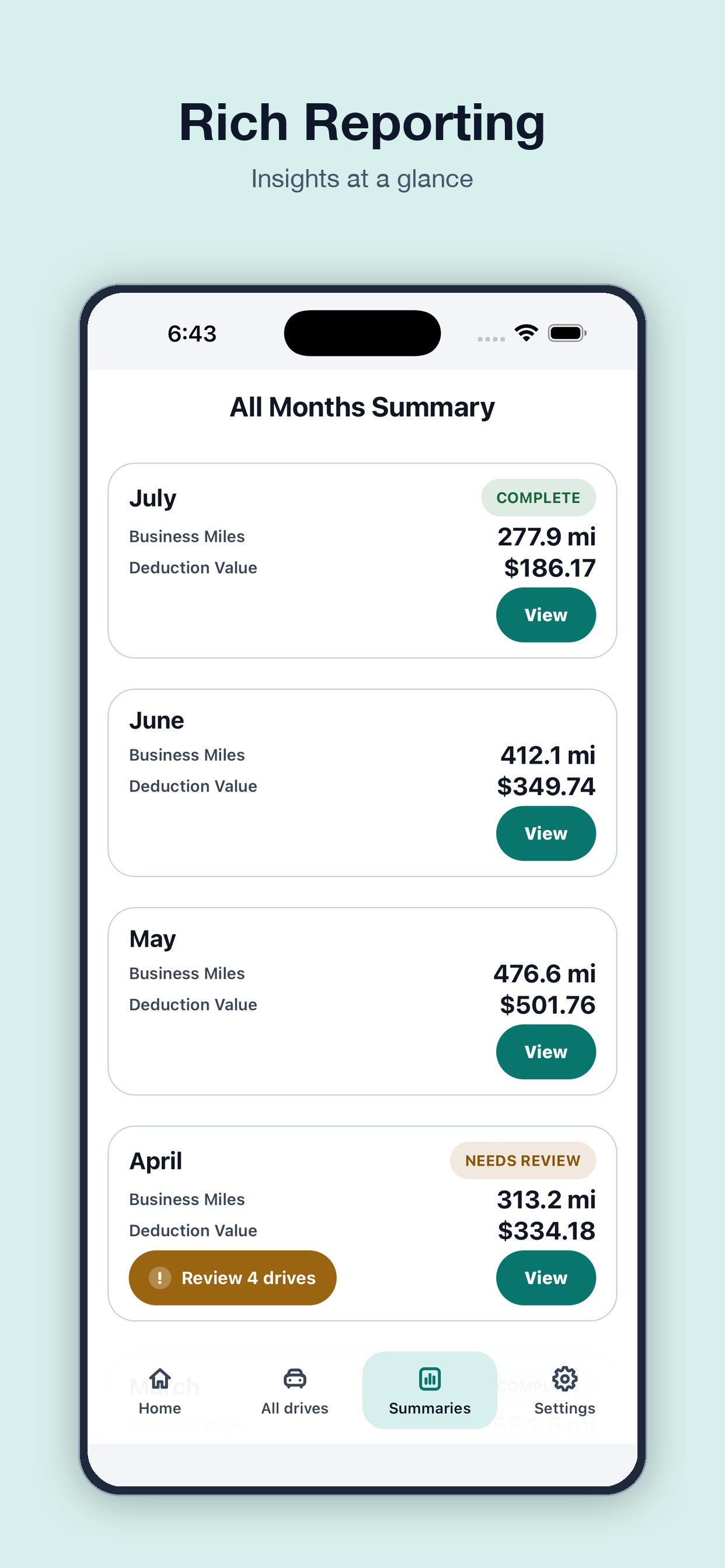 MileClerk: Mileage Tracker screenshot 4