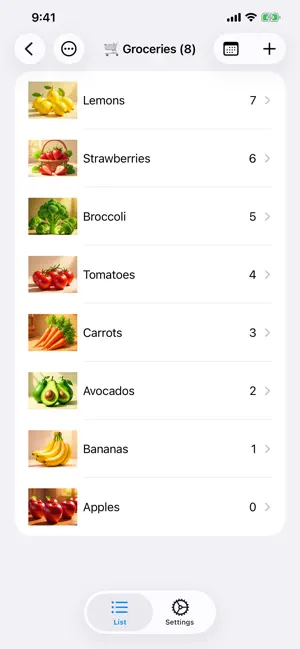 ListShuffler screenshot 2